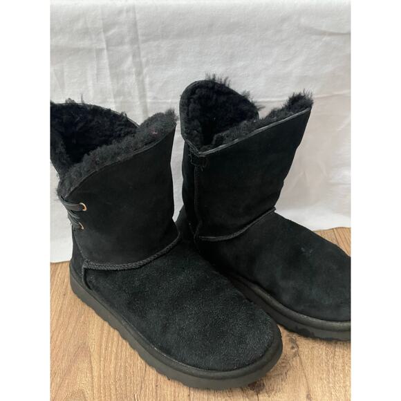 UGG Constantine black shearling boots women’s 7 us - Picture 2 of 7